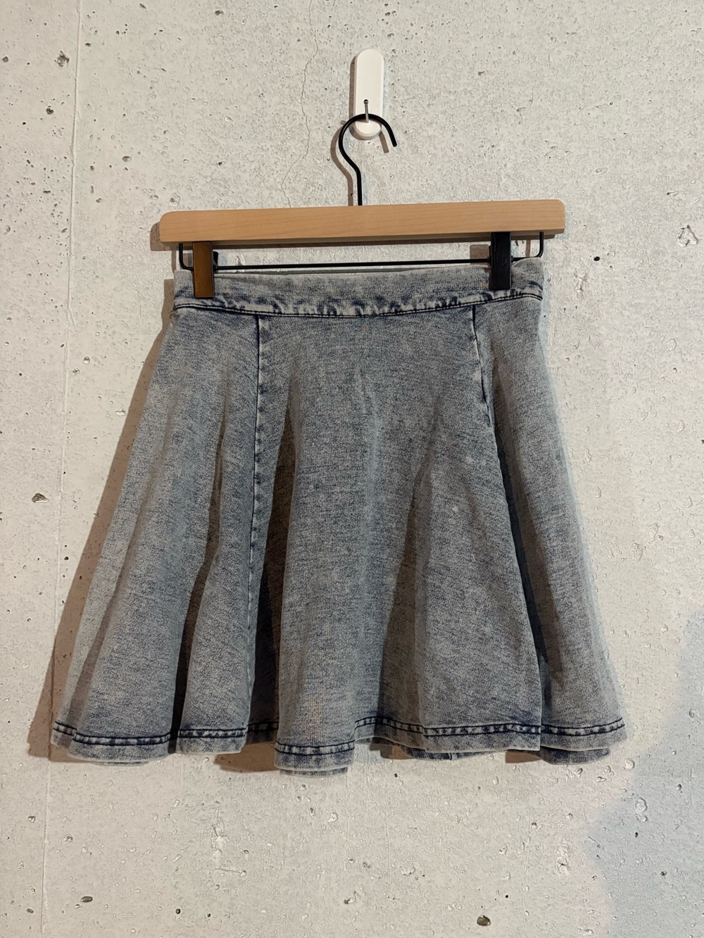 Browny Mini Denim Skirt | Size: One Size